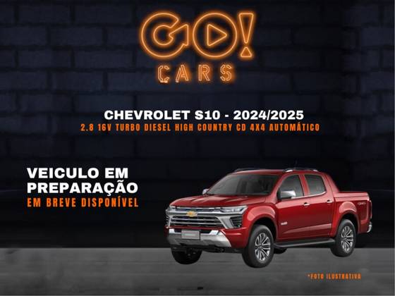 CHEVROLET S10 2.8 16V TURBO DIESEL HIGH COUNTRY CD 4X4 AUTOMÁTICO